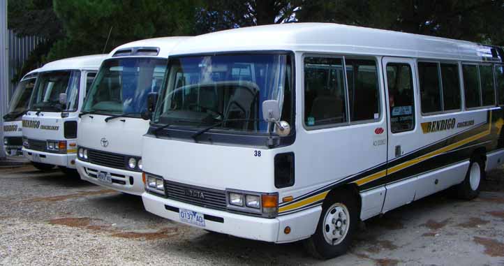 Bendigo Coachlines Toyota Coasters